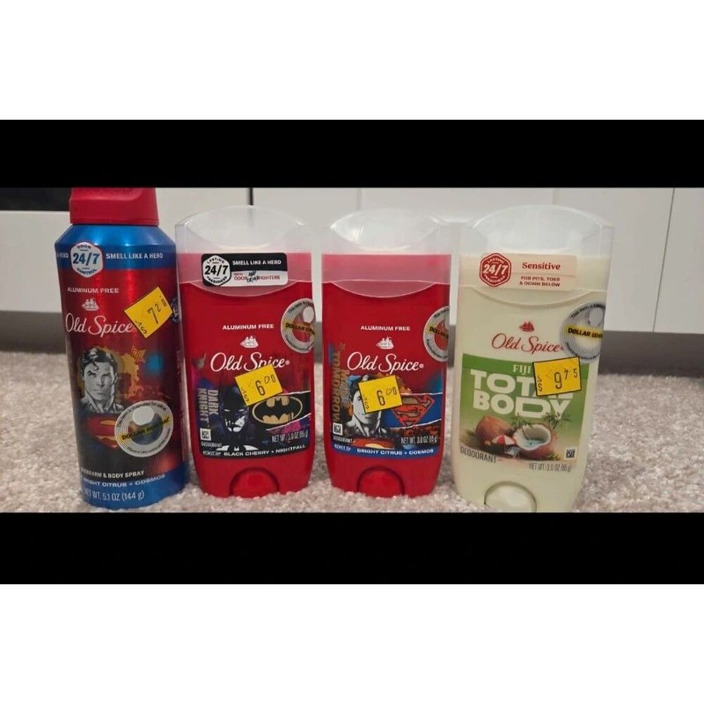 Old spice deodorant bundle